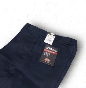 Dickies ディッキーズ 874 ORIGINAL FIT ワークパンツ★32×32サイズ　CN-11 ダークネイビー★