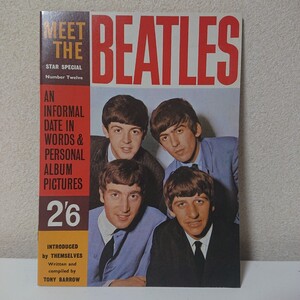 希少　レア　MEET　THE　BEATLES　ビートルズ写真集　洋書　STAR　SPECIAL　Number　Twelve　ジョンレノン　リンゴスター【HO-091303】