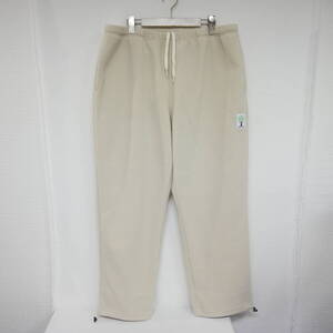 【1円】未使用 CUP AND CONE CUP&CONE カップ&コーン 国内正規 24AW Fleece Pants POLARTEC イージー フリースパンツ 定価16500円 Ivory 3