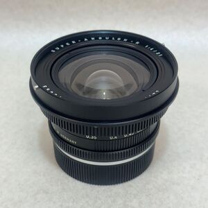 901★美品★ LEICA ライカ SUPER-ANGULON-R 21mm F4 3カム 専用フード付き 