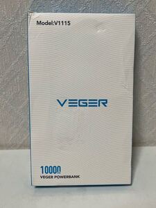 608i2406 VEGER モバイルバッテリー ケーブル内蔵，10000mAh モバイルバッテリー コンセント一体型，大容量 薄型 4台同時充電