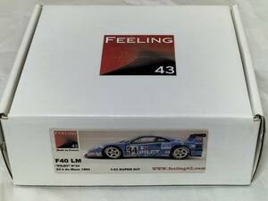 FEELING 43 (フィーリング43）フェラーリF40 LM 1/43フルディテールキット