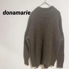 158〈donamarie〉クルーネックニットトップス（XS）長袖セーター