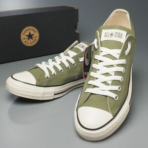 GQ0421//未使用*コンバース/CONVERSE*1SD152/メンズUS9.5/オールスター/ALLSTAR/ローカット/スニーカー/靴/グリーン