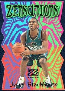 【ジェリースタックハウス】NBA97-98 Skybox Z-Force Zensations #ZN　JerryStackhouse/DetroitPistons