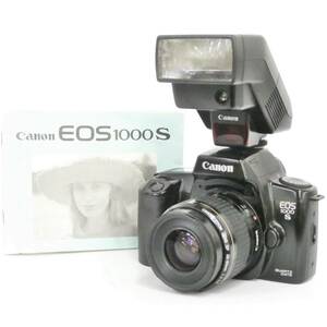 キヤノン Canon EOS 1000 S QUARTZ DATE AF 一眼レフ カメラ EF 35-30mm 1:4-5.6 レンズ 取扱説明書付き Kキ00