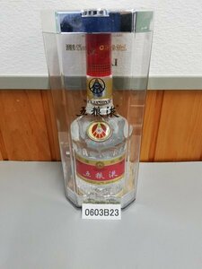 0603B23　中国名酒　未開封　五粮液白酒　WULIANGYE　500ml