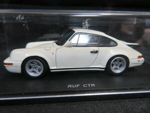 1/43　RUF　CTR　ホワイト、　　　ルーフ　CTR　　ポルシェ　911（930）