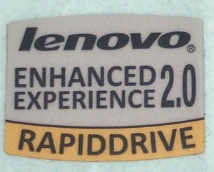 ■新品・未使用 ■10枚セット 【Lenovo　ENHANCED　EXPERIENCE2.0】エンブレムシール【18*14㎜】送料無料・追跡サービス付き☆P314