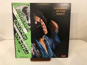 【中古品】ジミ・ヘンドリックス ( JIMI HENDRIX )/イン・ザ・ウエスト　MPA-7003 LP 帯付　ライナー破れ(画像参照)　#100379