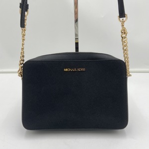 １円～　60　同梱不可　MICHAEL KORS　マイケルコース　35T8GTTC9L　ショルダーバッグ　ジェットセット　チェーン　レザー　ロゴ　MK　