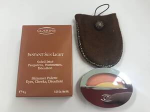 CLARINS PARIS【クラランス】インスタント サンライト シマーパレット（マルチフェイスカラー）［保管品/未使用品］#175977-52