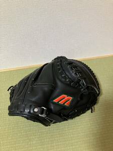 激レア　ビューリーグ硬式キャッチャーミット ミズノ　ビッグM 赤ビュー　MIZUNO 捕手用 なグローブ グラブ 野球 