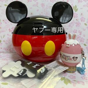 美品　2点セット　ポップコーン　バケット　グミキャンディー　ケース　イースター　2019 うさピヨ　ミッキー　東京ディズニー