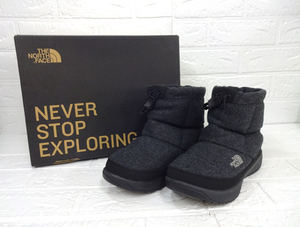 THE NORTH FACE ヌプシブーティー 23.0cm NFW51979 チャコール タグ付 ウール Nuptse bootie ノースフェイス 23㎝ レディース 札幌市白石区