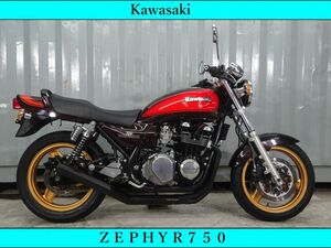 ☆車検令和9年5月迄たっぷり付いたお得な車両 KAWASAKI ゼファー750 逆輸入車 ショート管マフラー 全国配送可 YouTubeにて動画見れます