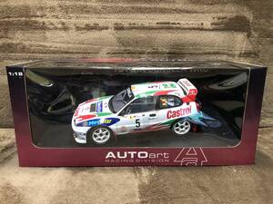 当時物！在庫品・AUTO art・1/18 トヨタカローラ WRC No.5・未開封品・現品限り！