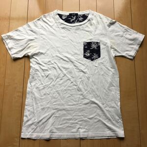 ビームスハート ポケットTシャツ 171-1-307 メンズ L ホワイト