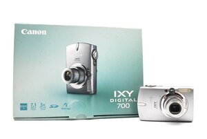 Canon キヤノン IXY DIGITAL 700 PC1169 シルバー 箱 コンパクトデジタルカメラ 現状品 20809008