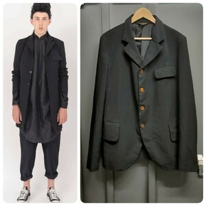 2021AW BLACK COMME des GARCONSポリ縮絨ジャケット／ブラックコムデギャルソンポリエステル川久保玲