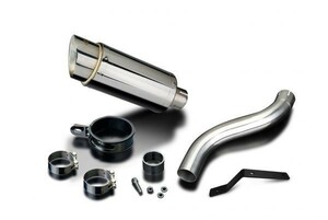 DELKEVIC スリップオンステンレスマフラー★TRIUMPH SPEED TRIPLE 955i 2002-2004 200mm KIT02CR