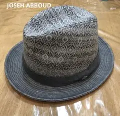 JOSEH ABBOUD オンワード樫山 中折れ帽 ソフトハット ストローハット