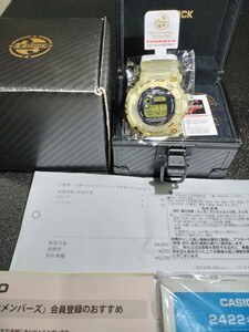 【1,000円スタート】 CASIO G-SHOCK FROGMAN GW-225E-7JF 25周年 グロリアスゴールド 2次電池交換、防水検査、Oリング交換済です【完品】