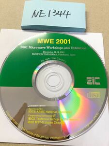 NE1344/中古品/MWE 2001/2001 Microwave Workshops and Exhibition IEICE APMC National Committee IEICE Technical Group an Microwaves