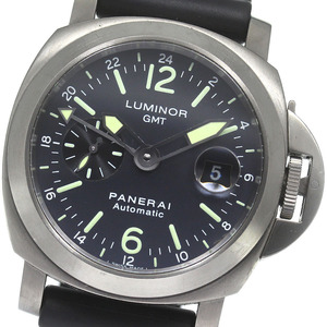 パネライ PANERAI PAM00089 ルミノール GMT 自動巻き メンズ 内箱付き_826945