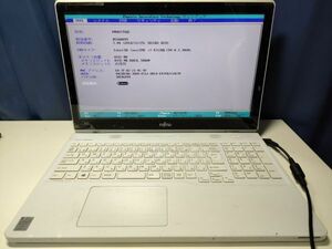 【ジャンク】富士通 LIFEBOOK AH77/S FMVA77SWZ Core i7-4712HQ BIOS起動可能 マザーボード 液晶パネル キーボード【動作確認済み】