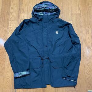 【希少新品M】Maison Kitsune × Barbour Military Reversible Waterproof Jacket メゾンキツネ バブアー kitsune リバーシブル 防水