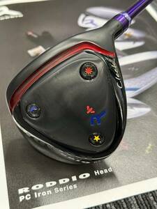 カラーカスタムシャフト装着☆RODDIO ロッディオ☆クリーク 5W☆ルナ７(ミッドナイトヴィオラ)装着☆中古美品☆正規品☆