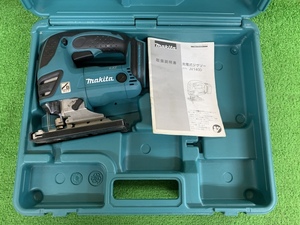 【中古品】マキタ/Makita　14.4V/3.0Ah専用　充電式ジグソー　JV140DZK　本体+ケースのみ　w006