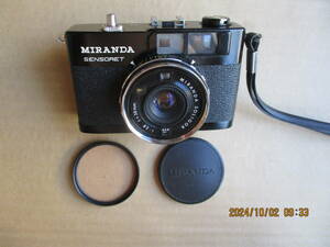 MIRANDA SENSORET 　35mmコンパクトフイルムカメラ