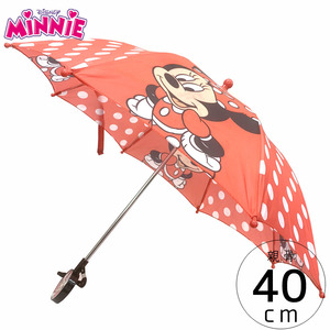 子ども傘 傘 キッズ 子供用 40cm ディズニー ミニーマウス 女の子 アンブレラ 雨具