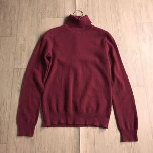 100円スタート○ UNIQLO カシミヤ100% ニット　セーター　　ハイネック　タートルネック