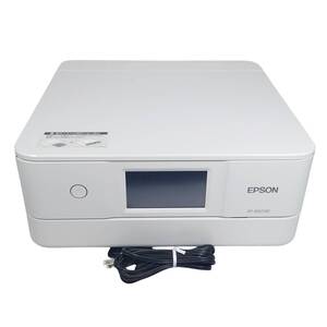 EPSON EP-882AW プリンター インクジェット 複合機 インクジェット カメ 年賀状 はがき A4 写真 コピー 印刷 スキャン エプソン カラリオ