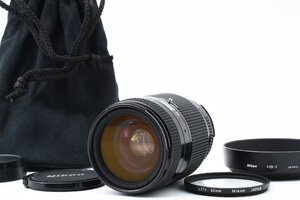 Nikon AF Zoom NIKKOR 35-70mm f/2.8 D [現状品] HB-1 レンズフード ポーチ L37c フィルター付き フルサイズ対応 望遠ズーム