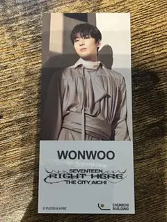 SEVENTEEN Wonwooステッカーシール