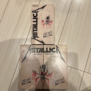 METALLICA メタリカ Live ビデオテープ　VHS 3本セッカビ有り