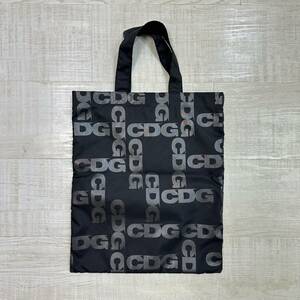 希少 COMME des GARCONS CDG コム デ ギャルソン 2018 ゴールデンウィーク 企画 限定 ロゴ トート バッグ LOGO TOTE BAG BLACK ブラック 系