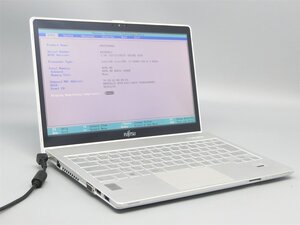 FUJITSU SH90/P / 第4世代i7-4500U /13.3インチ/ メモリ4G/ BIOSまで表示 / NOチェック詳細不明 / ノートPCパソコン/ジャンク品