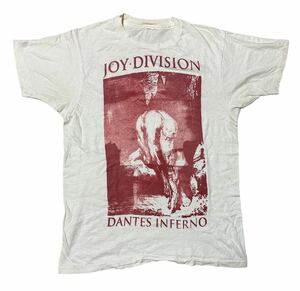 当時もの 1980s Joy Division Dante‘s Inferno ヴィンテージ Tシャツ New Order バンド 音楽 シングルステッチ