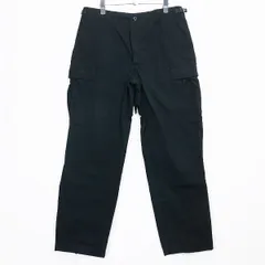 WTAPS ダブルタップス WMILL-TROUSER 01/TROUSERS.NYCO.RIPSTOP WVDT-PTM02 ダブルミル トラウザーズ 01 リップストップ 6ポケット カーゴ パンツ ブラック ボトムス サイズ02(M)