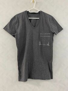 美品 Dior VネックTシャツ サイズS メンズ クリスチャン ディオール Dior HOMME