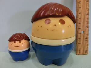 リトルタイクス トドルトッツ人形 ビンテージ フィギュア 大小 2体セット◆little tikes Toddle Tots Vintage TOY STORY トイストーリー