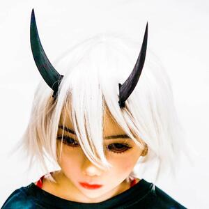 転スラ　テンスラ　角　ベニマル　シオン　黒　ブラック　ツノ　コスプレ　道具　髪飾