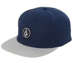 Volcom V Quarter Xfit 2 Hat Cap Navy Combo L/XL キャップ