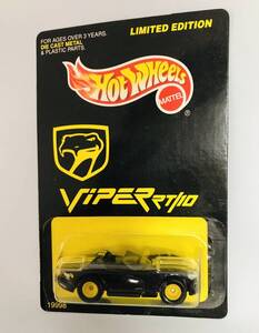 HOTWHEELS ホットウィール VIPER RT/10 Limited Edition Black