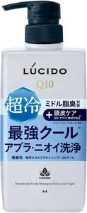 LUCIDO(ルシード) 【医薬部外品】 薬用スカルプデオシャンプー EXクールタイプ [ メンズ シャンプー スカルプケア ] 